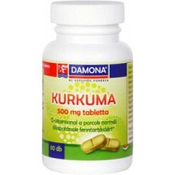 Damona Kurkuma tabletta, 60 db