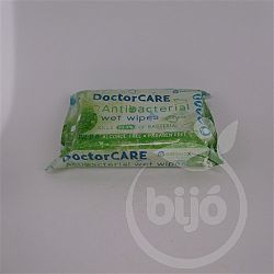 Doctor Care Antibakteriális nedves törlőkendő, 72 db