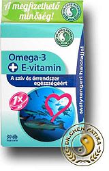 Dr. Chen Omega-3+E-vitamin kapszula, 30 db