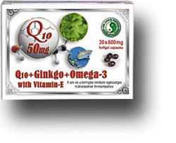 Dr. Chen Q10+Ginkgo+Omega-3 kapszula 30 db