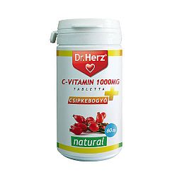 Dr. Herz C-vitamin 1000mg + Csipkebogyó tabletta, 60 db