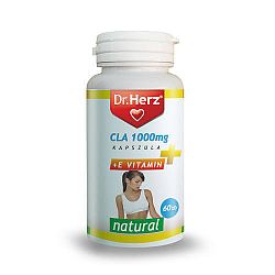 Dr. Herz CLA 1000 mg+E-vitamin, 60 db kapszula