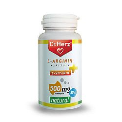 Dr. Herz L-Arginin+C-vitamin 500 mg kapszula, 50 db