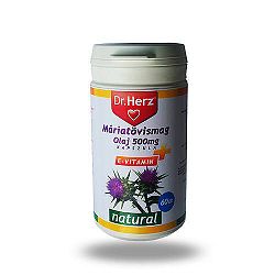 Dr. Herz máriatövismag olaj 500 mg kapszula, 60 db