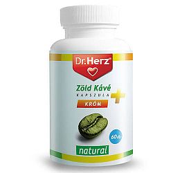 Dr. Herz Zöld kávé+króm+C-vitamin kapszula, 60 db