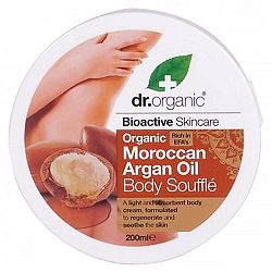 Dr.organic Bio Argán Olaj Testápoló Tégely, 200 ml