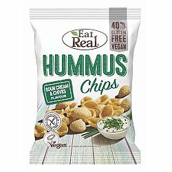 EAT REAL HUMMUS CHIPS TEJFÖL-SNIDL.45 G