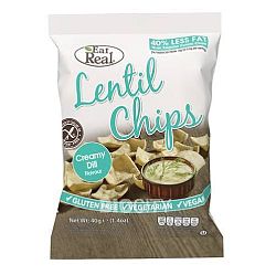 Eat real lencse chips, tejszines-kapros, 40 g
