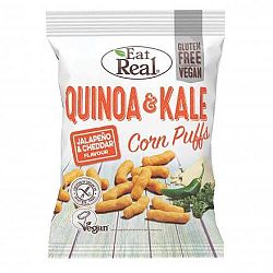 Eat real quinoa-kel puffs jal.-CHEDDAR 40 g