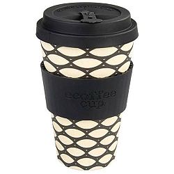 Ecoffee Cup hordozható kávéspohár - Basket Case, 400 ml