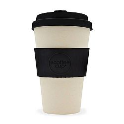 Ecoffee Cup hordozható kávéspohár - Black Nature, 400ml