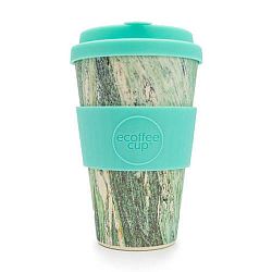 Ecoffee Cup hordozható kávéspohár - Marmo Verde, 400 ml