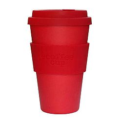 Ecoffee Cup hordozható kávéspohár - Red Dawn, 400 ml