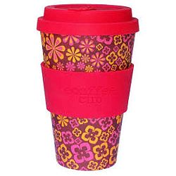 Ecoffee Cup hordozható kávéspohár - Yeah Baby, 400 ml