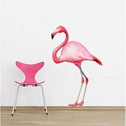 Faldekoráció - flamingó