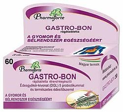 GASTRO-BON rágótabletta, 60 db - A savas nyelőcső, gyomor és bélrendszer egészségéért