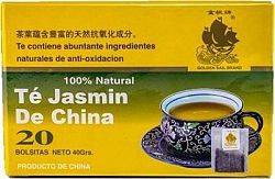 Golden Sail kínai jázmin tea filteres, 40 g