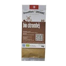 Greenmark bio Citromhéj morzsolt, 10 g