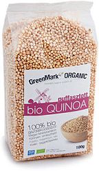 GreenMark bio fehér puffasztott quinoa, 100 g