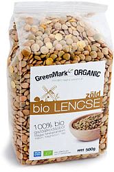 GreenMark bio zöld lencse, 500g