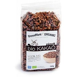GreenMark bio zúzott kakaóbab, 150 g
