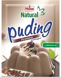 Haas Natural puding, 40 g - tiramisu