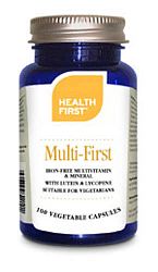Health First Multi First Europe (vasmentes) multivitamin, 60 db
