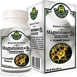 Herbária Magnézium+B6+citromfű filmtabletta, 30 db
