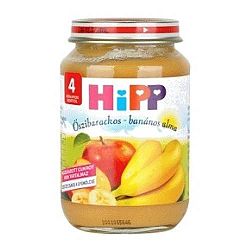 Hipp bébiétel, őszibarackos-banános alma 190 g