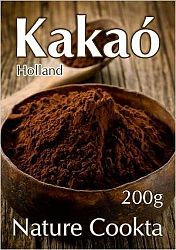 Holland kakaópor 10-12% 200 g, Nature Cookta