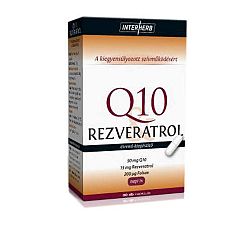Interherb Q10 Rezveratrol kapszula, 30 db