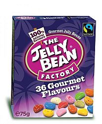 Jelly Bean gluténmentes cukorka, vegyes, 75 g