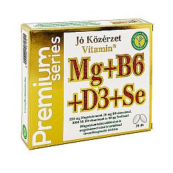 Jó közérzet premium mg+b6+d3+se kapszula 30 db