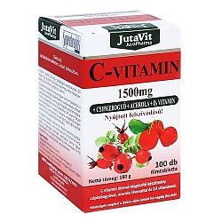 JutaVit C-vitamin 1500mg Csipkebogyó+Acerola+D3 filmtabletta, 100 db