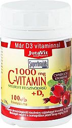Jutavit C-Vitamin+D3 1000 mg csipkebogyó kivonattal, 100 tabletta