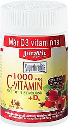 Jutavit C-Vitamin+D3 1000 mg csipkebogyó kivonattal, 45 tabletta