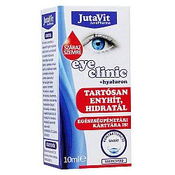 Jutavit eyeclinic szemcsepp száraz szem 10 ml