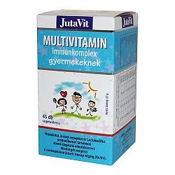 JutaVit multivitamin gyerekeknek, 45 db rágótabletta
