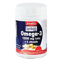 Jutavit omega-3+e vitamin kapszula 40 db