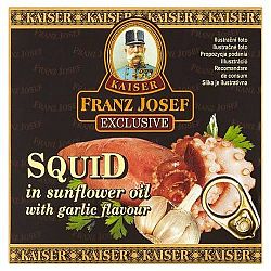 Kaiser tintahal napraforgóolaj-fokhagym., 80 g