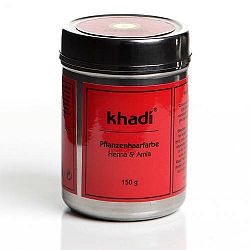 Khadi Növényi hajfesték por  Vörös; Henna és amla növényekkel 100 g
