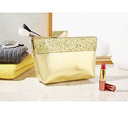 Kozmetikai táska - aranyszínű