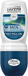 LAVERA Men Férfi Sensitiv 24h Roll-On dezodor, 50 ml