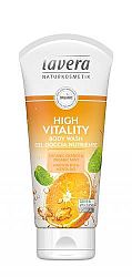 Lavera tusfürdő High Vitality narancs - menta VEGÁN, 200 ml