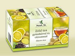 Mecsek Zöld tea gyömbérrel és citrommal, 20 filter