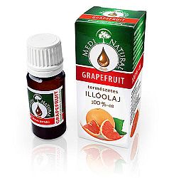 Medinatural 100%-os tisztaságú illóolaj, 10 ml - Grapefruit