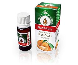 Medinatural 100%-os tisztaságú illóolaj, 10 ml - Mandarin