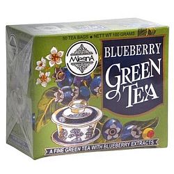 Mlesna blueberry green tea 50 filter