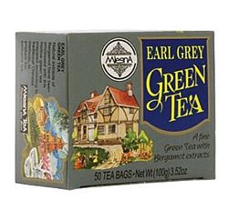 Mlesna earl grey zöld tea 50 filteres