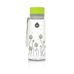 MyEqua BPA-mentes műanyag kulacs, 400 ml - Kis Zöld levelek